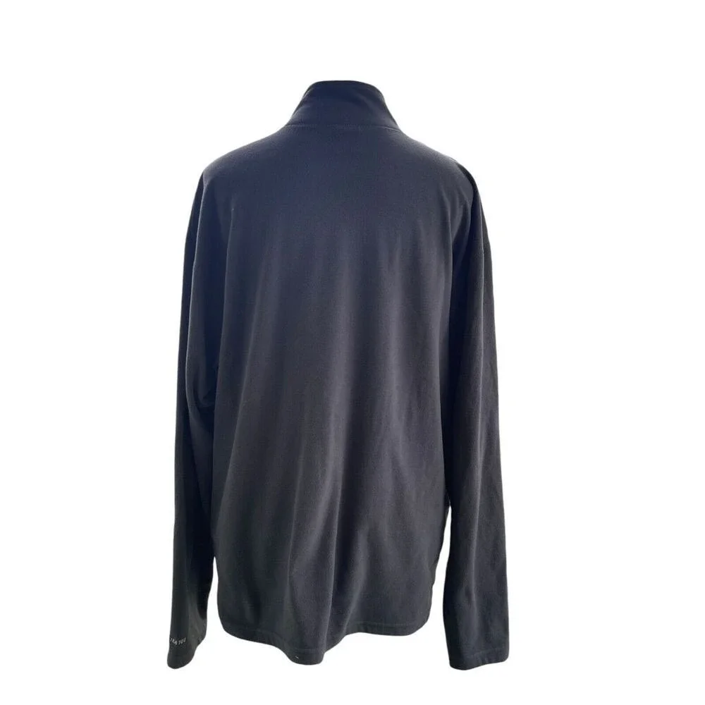 The North Face Mens Hiking‎ Golf Casual Walking 1/2 Zip Pullover M Grey